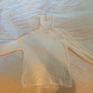 Cream-White Zara Turtle Neck Medium
